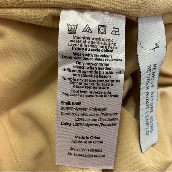 IMNYC Isaac Mizrahi Gold sequin bow skirt Sz XS - Picture 6 of 9